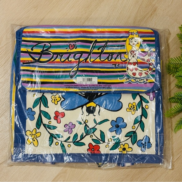 BRIGHTON You Warm My Heart Canvas Tote NWT - Picture 8 of 10